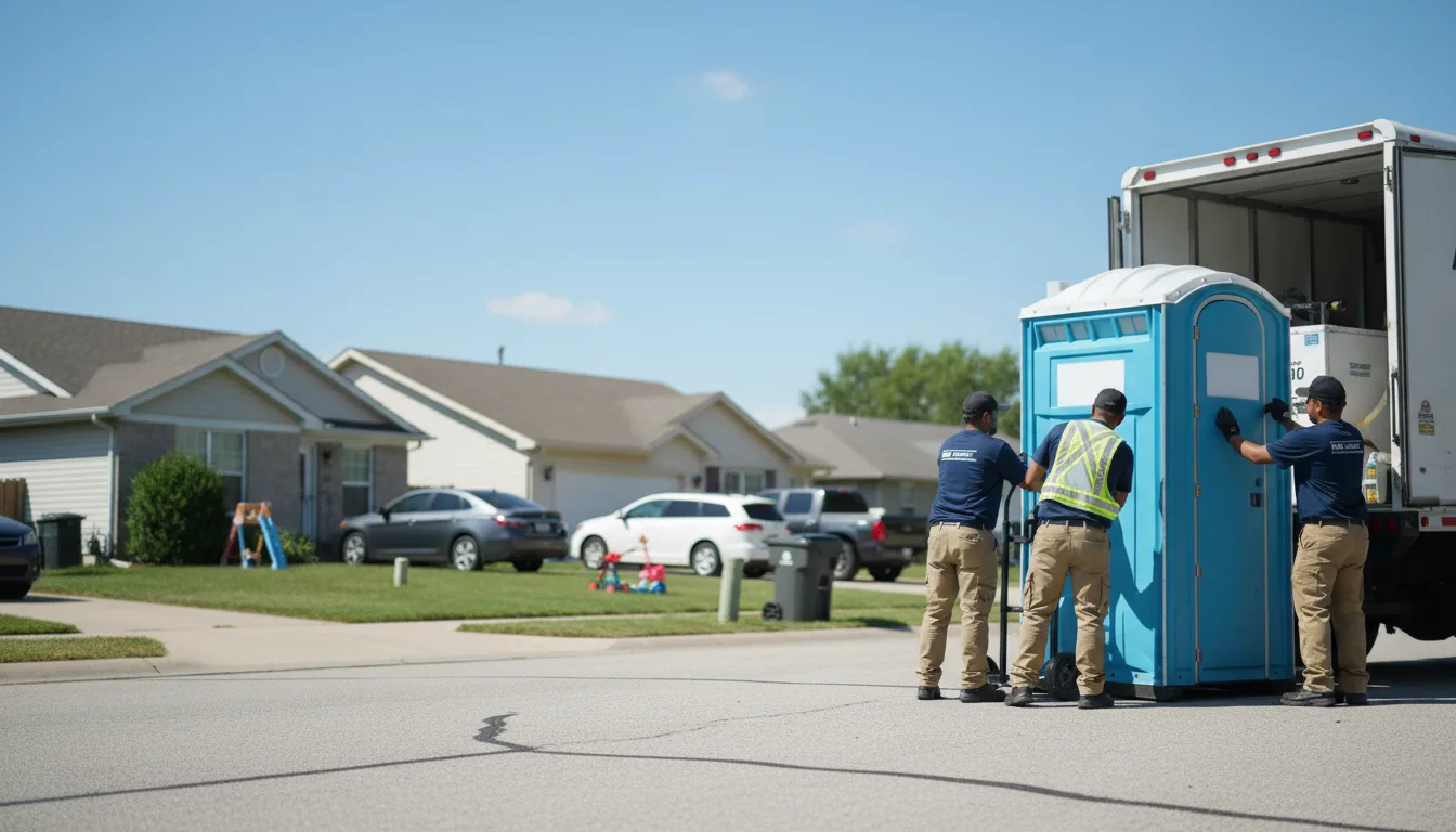Standard Porta Potty Rentals in Fishers, NY near me